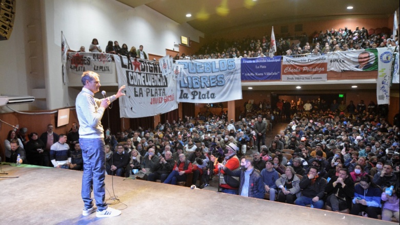 Sin dedo que bendiga: Escudero lanzó su espacio peronista para pelear por la intendencia de La Plata