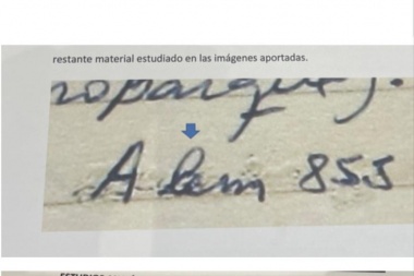 Una pericia detectó 1.600 truchadas en copias digitales de los famosos cuadernos de Centeno