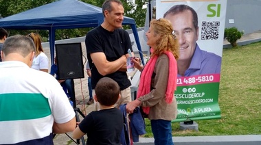 Intendencia 2023: desde el peronismo Escudero retomó la campaña Viví Verde