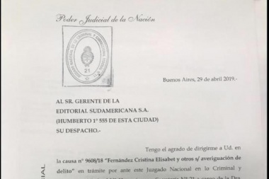Todo al Hospital de Niños: los abogados de CFK explicaron el mecanismo para la donación de las regalías del libro