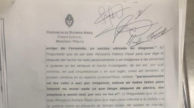 Exclusivo: "Llamé a la comisaría porque al ver al padre de Fernando sentí impotencia"