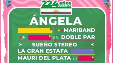 Aniversario de Ensenada: sin desfile por la lluvia pero el sábado gran fiesta con Ángela Leiva y artistas locales