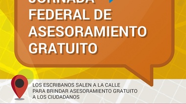 Los escribamos bonaerenses en jornada gratuita de asesoramiento
