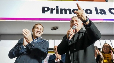 Gerardo Morales en La Plata: "los platenses confían en Julio Garro"