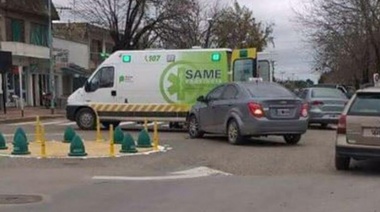 Chivilcoy: ya hubo un accidente en la polémica rotonda de los Conitos Havanna
