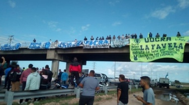 Empresa floja de papeles: pararon la obra de la bajada City Bell de la Autopista y despidieron 50 trabajadores