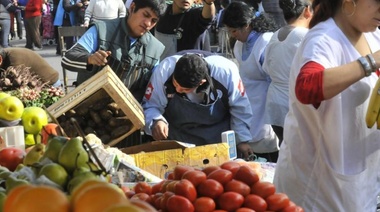 Otra vez la feria de fruta y verdura a buen precio, en Plaza Moreno