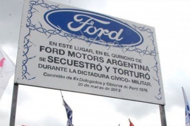 En fallo histórico condenaron a ex directivos de Ford por la desaparición de obreros