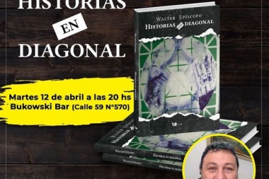 Walter "Batata" Epíscopo presenta su libro Historias en Diagonal