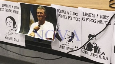 Entre duras críticas al gobierno, el PJ La Plata pidió por la libertad de sus presos políticos