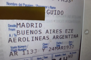 Fue adelanto de Diario Full: el hombre que escondió síntomas para poder volver desde Madrid contagió a una chica platense