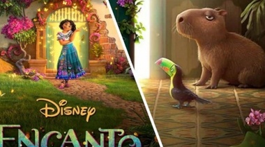 Ahí nomás del Bailando de Tinelli: Disney lanza una película con un carpincho de protagonista