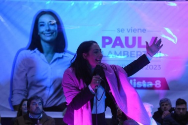 Paula Lambertini en Villa Elvira: “Vamos a construir la Ciudad de las oportunidades para dejar atrás la Ciudad del abandono de Garro”