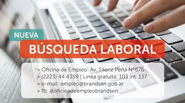 La Muni de Brandsen abrió otra búsqueda de empleos