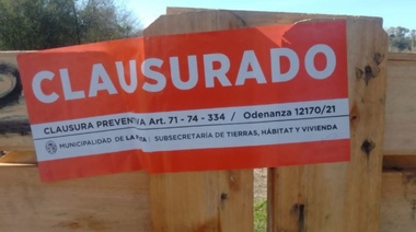 Los estafadores de siempre: clausuran otro loteo ilegal, ahora en Parque Sicardi