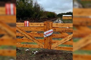 Lotes truchos: clausuraron otro "emprendimiento" en la zona de Arana