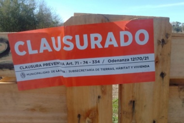 Los estafadores de siempre: clausuran otro loteo ilegal, ahora en Parque Sicardi