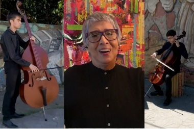 Apurate José, prendé la compu: por streaming, Teresa Parodi con la Orquesta Escuela de Berisso