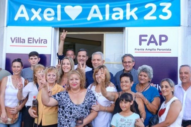 Interna peronista: Alak sigue con las mateadas y prometió urbanizar los 55 barrios populares