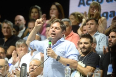 CGT unificada y dos consignas: "Kicillof otra vez gobernador y Alak intendente"