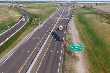 Rápida y Segura: Alak y Arteaga aunciaron la obra de la bajada City Bell de la autopista La Plata