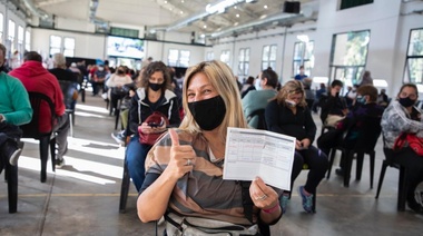 Jeringa y jeringa: durante el último finde se vacunó a 2 millones de personas