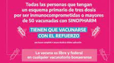 Fuera Bicho: libre, sin turno y para mayores de 18 está disponible la cuarta dosis