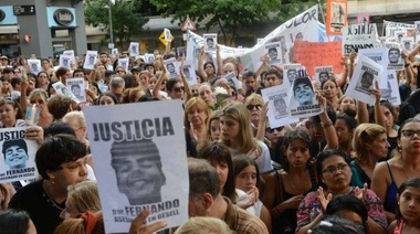 En el Congreso, La Plata y otros puntos del país se oyó el reclamo de Justicia para Fernando