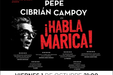 Alto Teatro: Pepe Cibrián es García Lorca en la agenda de octubre del Coliseo Podestá