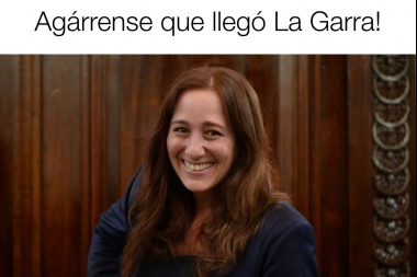 Lanza su espacio ultra garrista: Julieta Quintero quiere que donde esté La Cámpora vaya La Garra y ya hay memes