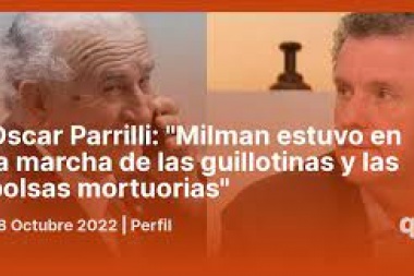 "Cuando la maten yo voy a estar en la Costa": Parrilli reveló los vículos de Milman con Revolución Federal y las marchas de la guillotina