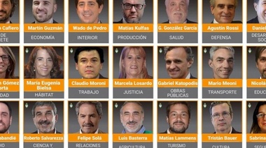 Ya están las direcciones para seguir en redes sociales a los miembros del Gabinete nacional