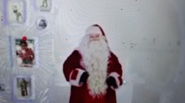 Que vengan del Polo a desmentirnos: Papá Noel es platense y manda videos de salutación