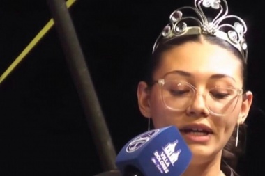 Justiciera: embajadora del Festival de la Papa mandó abajo del camión al intendente y a funcionarios ineptos