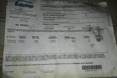 Se lo contaron a Drácula y le dio asco: Edelap amenaza con cortarle el servicio a un electrodependiente delicado de salud