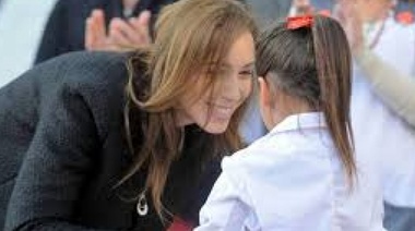 Vidal aseguró que su gestión hizo seis veces más obras en escuelas que la gestión anterior