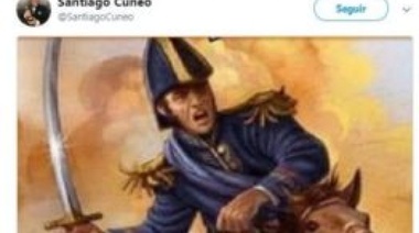 Por una imágen de Macri decapitado, denunciaron al periodista Santiago Cúneo y se armó polémica en las redes