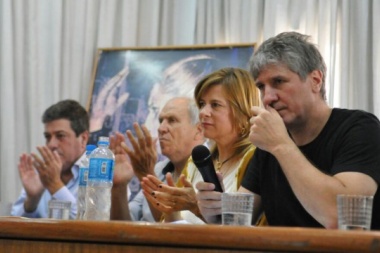 Boudou en el PJ La Plata: "Cristina es la primera perseguida por este régimen"