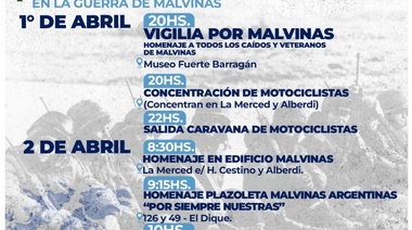 Con vigilia y acto, Ensenada vive el sentimiento por Malvinas y sus héroes