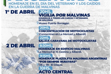 Con vigilia y acto, Ensenada vive el sentimiento por Malvinas y sus héroes