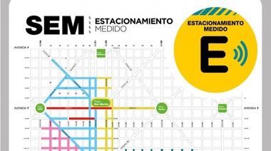 A partir de este lunes, el Estacionamiento Medido vuelve de 7 a 20 de lunes a sábados