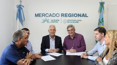 Para que no te roben: acuerdan el desembarco en La Plata de un Mercado Bonaerense del productor al consumidor