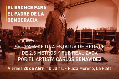 Por el homenaje a Alfonsín habrá asueto en la municipalidad de La Plata