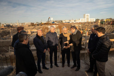Las que no se ven son las que más se sienten: Secco destacó el avance de la obra de la planta potabilizadora para La Plata, Berisso y Ensenada