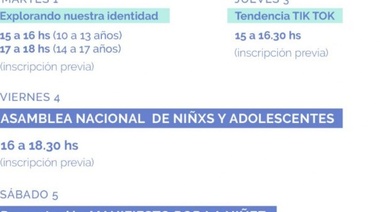 Salud, Educación y otros derechos que se les niegan: se viene el 4° Encuentro Nacional por la Niñez