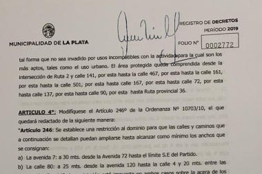 La Plata: por decreto convierten tierras de producción rural en sangre para los vampiros de la especulación inmobiliaria