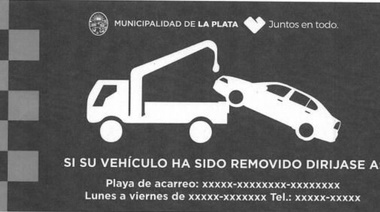 Cuando te lo lleve la grúa vas a tener que ir a buscarlo atrás del Estadio Ciudad de La Plata