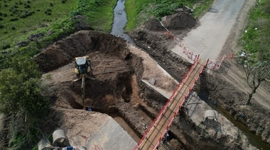 Que no se inunde más: construyen dos nuevos puentes en zonas críticas de La Plata
