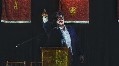 Estética fascista, anuncios de brazo armado y guardia pretoriana: Caputito y el Gordo Dan lanzaron agrupación ultra libertaria