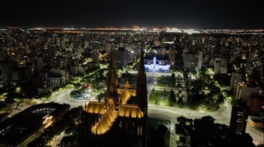 A prepararse para una gran fiesta de música y luz: con el histórico campanario de la Catedral de La Plata